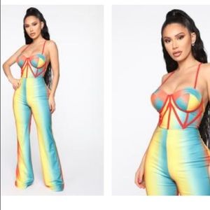 Fashion nova jumpsuit new with tags